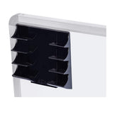 OBASIX® Whiteboard Marker Holder (Magnetic) for School Collage Office|with Two Super Strong Magnets| Material: ABS (Black)