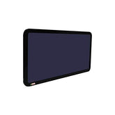 OBASIX® Superior Series Pin-up Bulletin Notice Board (1x2) Feet Blue for School College Offices  | Powder Coated Black Frame SPBBPCB3060