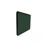 OBASIX® Superior Series Pin-up Bulletin Notice Board (1.5x2 Feet) Green for School College Office | Powder Coated Black Frame SPBPCBG4560