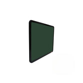 OBASIX® Superior Series Pin-up Bulletin Notice Board (2x3 Feet) Green for School College Office | Powder Coated Black Frame SPBPCBG6090