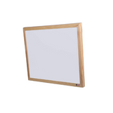 OBASIX® White board 1.5x 2 Feet( Magnetic) natural pine wood with 2 magnets (40 mm)