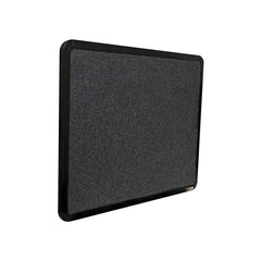 OBASIX® Superior Series Pin-up Bulletin Notice Board (2x3 Feet) Mid Grey for School College Office | Powder Coated Black Frame SPBMGPCB6090