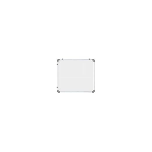 OBASIX® Classic Series Double-Sided 1x1 Feet (Non-Magnetic) Whiteboard and Green Chalkboard | Aluminium Frame CWGBDS3030