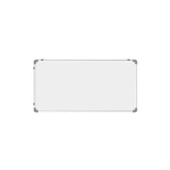OBASIX® Classic Series Double-Sided 1.5x2 Feet (Non-Magnetic) Whiteboard and Green Chalkboard | Aluminium Frame CWGBDS4560