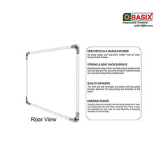 OBASIX® Superior Series White Board 2x3 Feet (Non-Magnetic) | Heavy Aluminium Frame Natural Finesse SWB6090