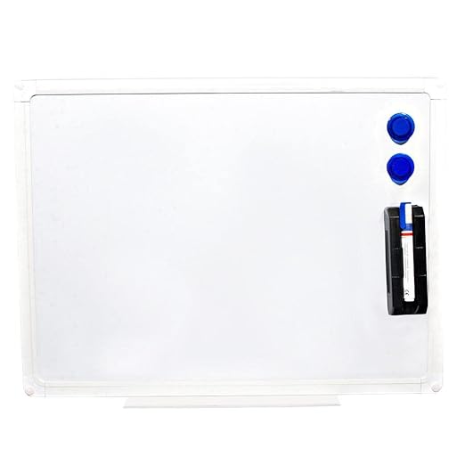 OBASIX® Superior Series Magnetic Whiteboard 2x3 Feet | Heavy Aluminium Frame White SMWBPCW6090