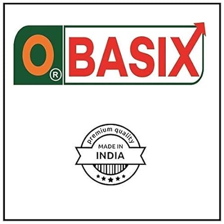 OBASIX® Classic Series Double-Sided 1.5x2 Feet (Non-Magnetic) Whiteboard and Green Chalkboard | Aluminium Frame CWGBDS4560