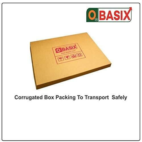 OBASIX® Classic Series White Board 1x1.5 Feet (Non-Magnetic) | Light Weight Aluminium Frame CWB3045