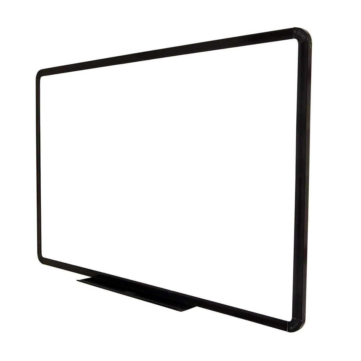 OBASIX® Superior Series White Board 1.5x2 Feet (Non-Magnetic) | Heavy Aluminium Frame Black SWBPCB4560