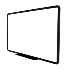 OBASIX® Superior Series White Board 3x4 Feet (Non-Magnetic) | Heavy Aluminium Frame Black SWBPCB90120
