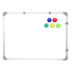 OBASIX® Classic Series White Board 1x1.5 Feet (Magnetic) | Light Weight Aluminium Frame CMWB3045