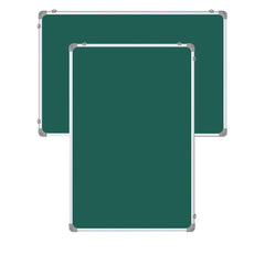 OBASIX® Classic Series Green Chalk Board 1x2 Feet (Non-Magnetic) | Aluminium Frame CGCB3060