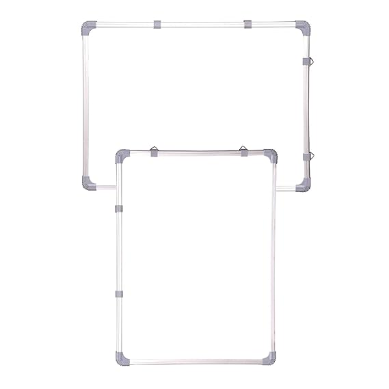 OBASIX® Classic Series White Board 1x1.5 Feet (Magnetic) | Light Weight Aluminium Frame CMWB3045