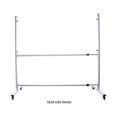 Whiteboard On Wheels 48x36 Inch Double-Sided Rolling Whiteboard - Mobile Magnetic Dry Erase Board On Wheels Large White Board Whiteboard On Wheels 48x36 Inch Double-Sided Rolling Whiteboard - Mobile Magnetic Dry Erase Board On Wheels Large White Board