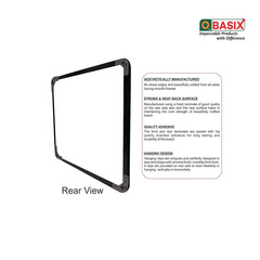 OBASIX® Superior Series Whiteboard 4×8 Feet (Non-Magnetic) | Fine Black Coated Aluminium Frame SWBPCB120240