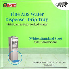 OBASIX® Water Dispenser Drip Tray | Fine ABS Standard Size Foam to Soak Leaked Water | Water Dispenser