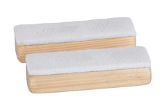 OBASIX® Non Magnetic Wooden White Board Duster|White Board ,Chalk Board,Glass Boards Writing Erasing Wooden Duster (Set of 2 Pcs)