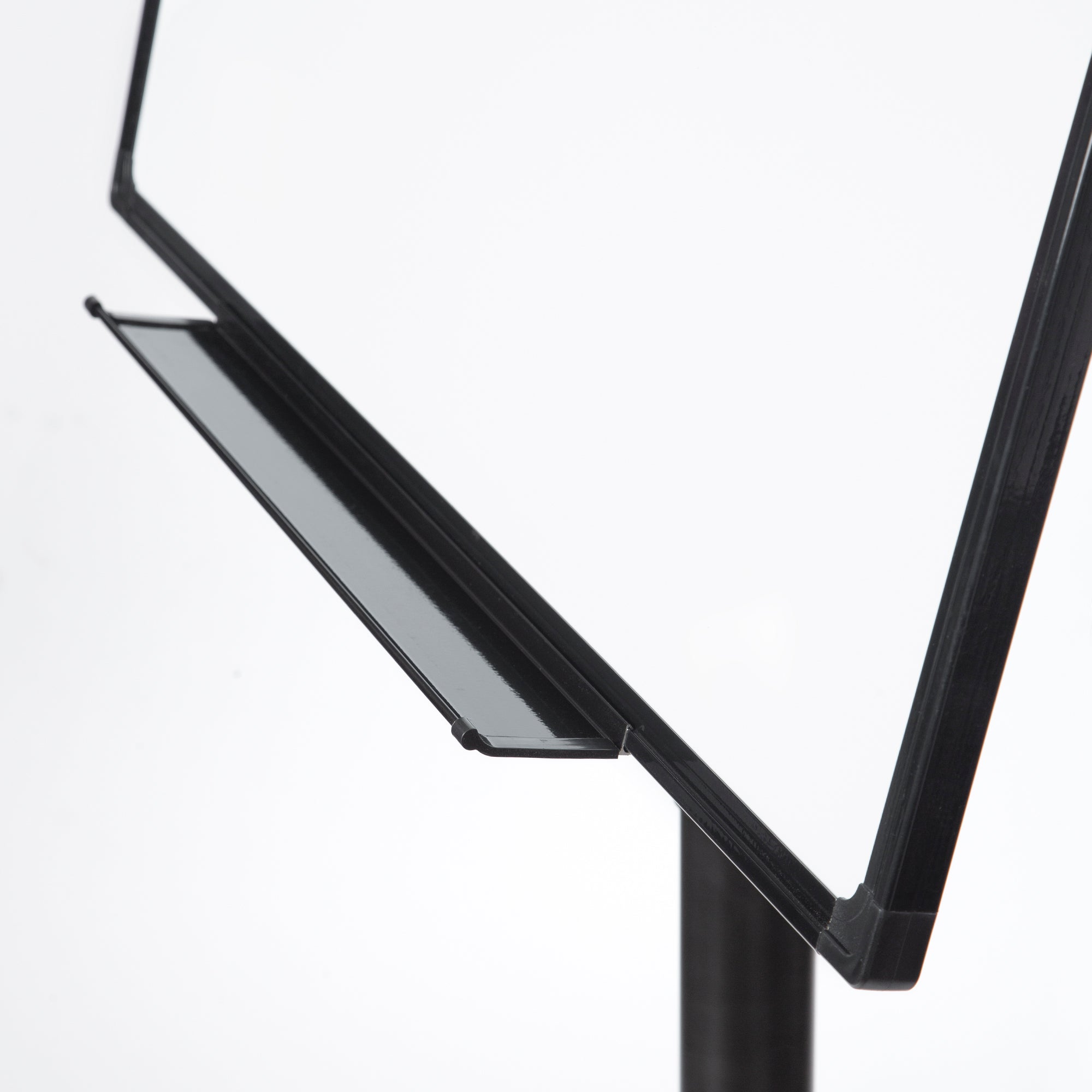 OBASIX® 70x100cms Magnetic Flipchart Stand with Height adjusment Stand with Lockable wheels | Powder Coated Black