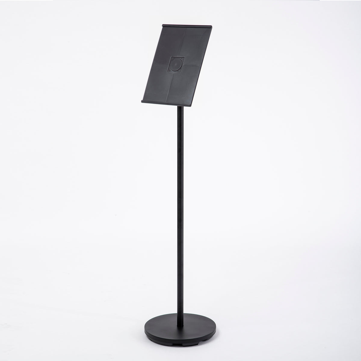 OBASIX® Metal Display Stand with A3 Acrylic Sheet With Angle Adjustment |Powder Coated Black (Black A3)