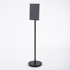 OBASIX® Metal Display Stand with A3 Acrylic Sheet With Angle Adjustment |Powder Coated Black (Black A3)