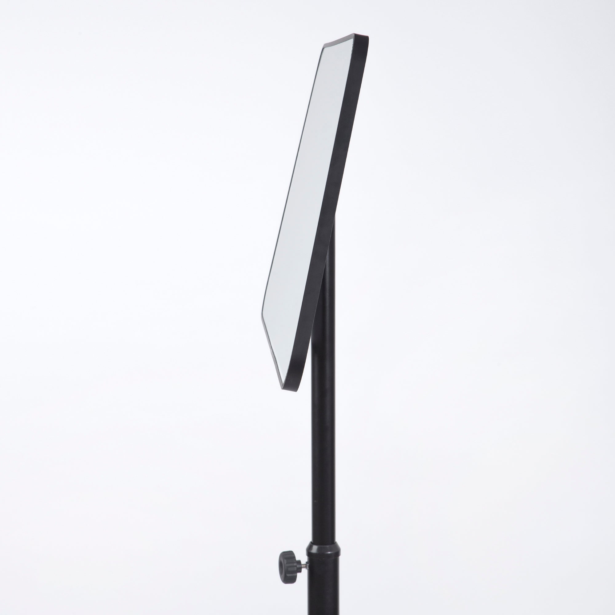 OBASIX® Magnetic Whiteboard with Movable and Height Adjustable Stand and 2 inches Lockable Wheels |Powder Coated Black