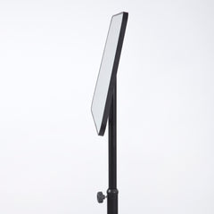 OBASIX® Magnetic Whiteboard with Movable and Height Adjustable Stand and 2 inches Lockable Wheels |Powder Coated Black