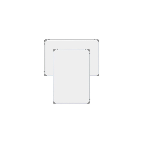 OBASIX® Classic Series White Board 1x2 Feet (Non-Magnetic) Light Weight Aluminium Frame | CWB3060