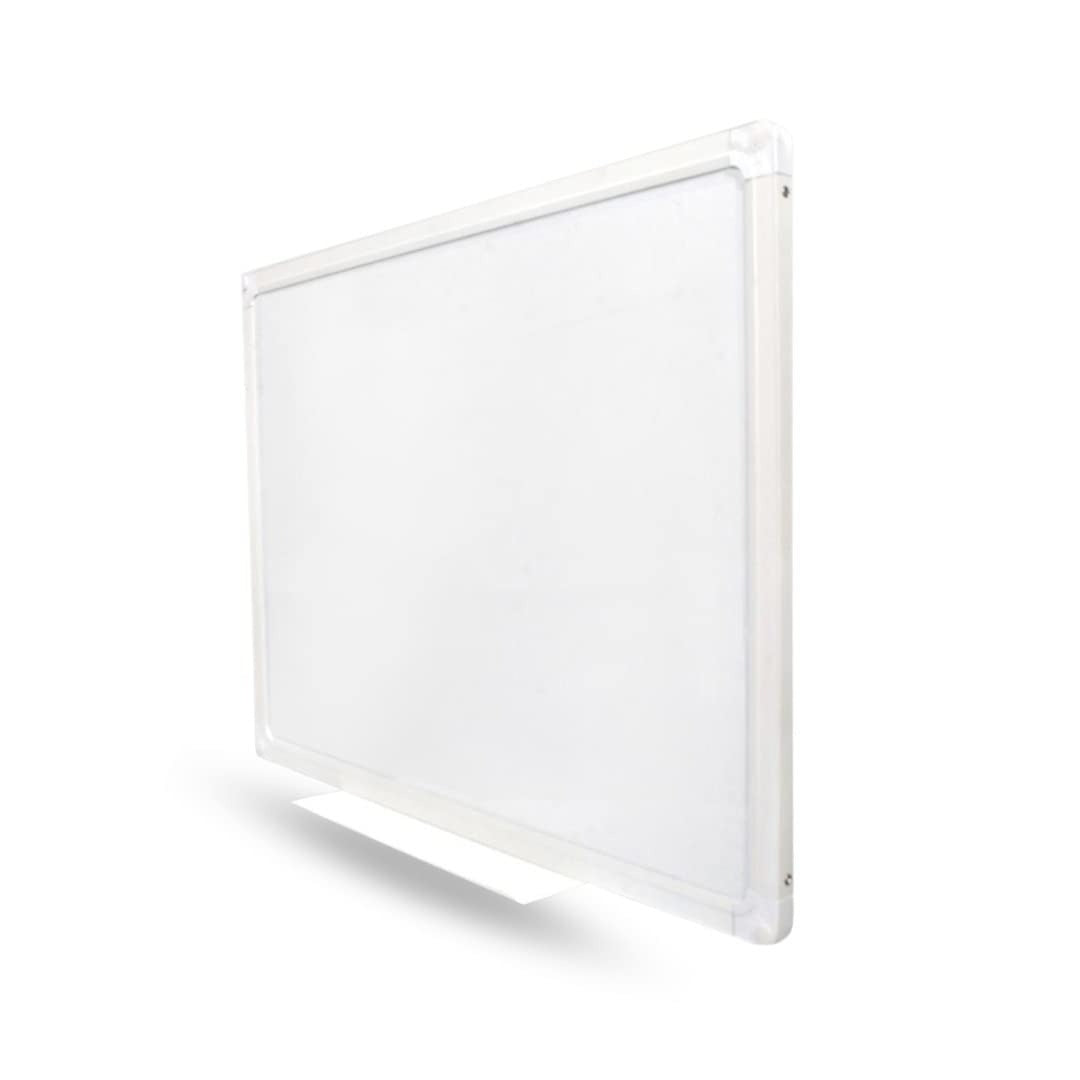 OBASIX® 3x4 Feet Ceramic Steel Magnetic Whiteboard | Premium Dry Erase Writing Board with Powder Coated White Heavy Duty Aluminium Frame | Scratch, Stain & Ghost Resistant | Heavy Duty Office, School & Classroom Whiteboard